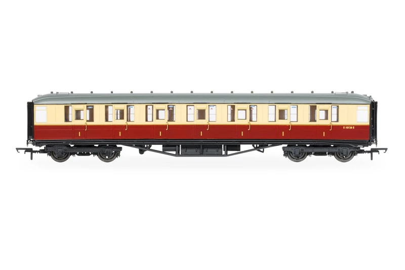 Hornby R40457 BR Gresley Corridor Crimson and cream 1st class E10126E