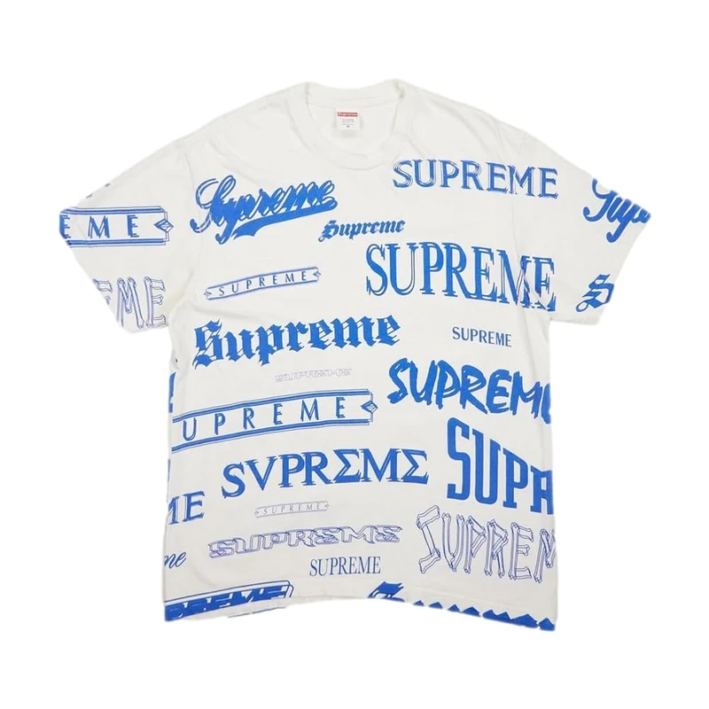 Supreme Pre-Loved Multi Logo T-Shirt
