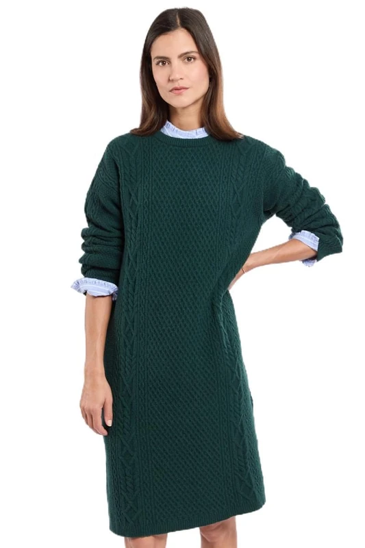 Armor Lux Women's Robe Pull Dress, Dark Sea, M