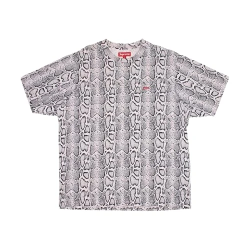 Supreme Pre-Loved Snakeskin Mini Bogo T-Shirt Black,White