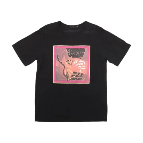 ORIGINAL FAKE Pre-Loved KAWS Graphic T-Shirt Black