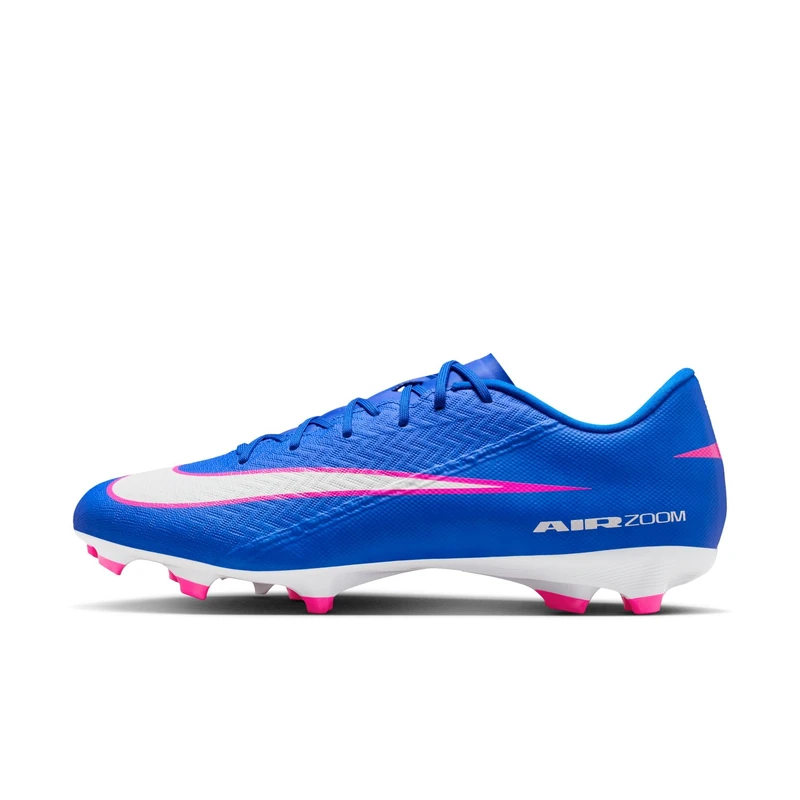 Nike Unisex Zm Vapor 16 Academy FG/MG Football Shoes, Racer Blue/White, 12