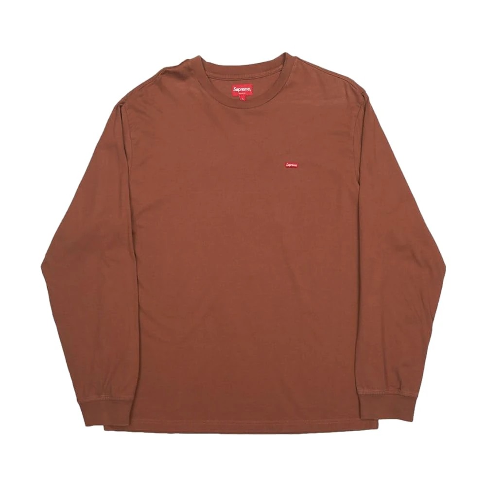 Supreme Pre-Loved Mini Box Logo L/S Brown