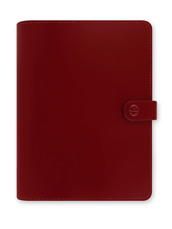 Filofax The Original A5 Leather Organiser - Red