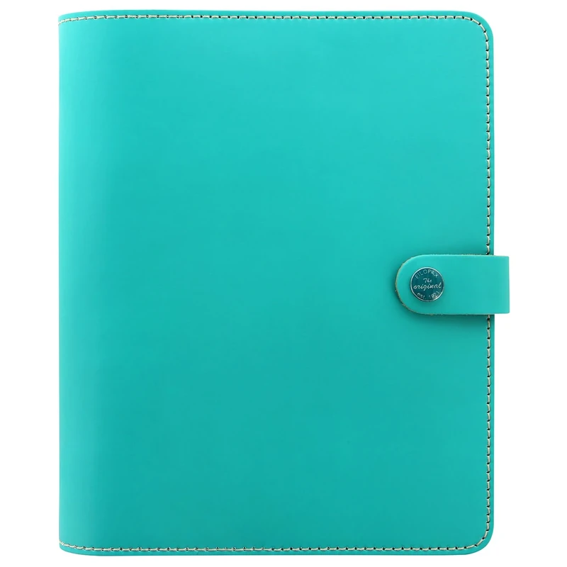 Filofax The Original A5 Leather Organiser - Turquoise