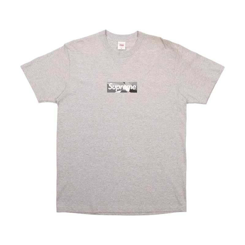 Supreme Pre-Loved Emilio Pucci Box Logo tee Grey