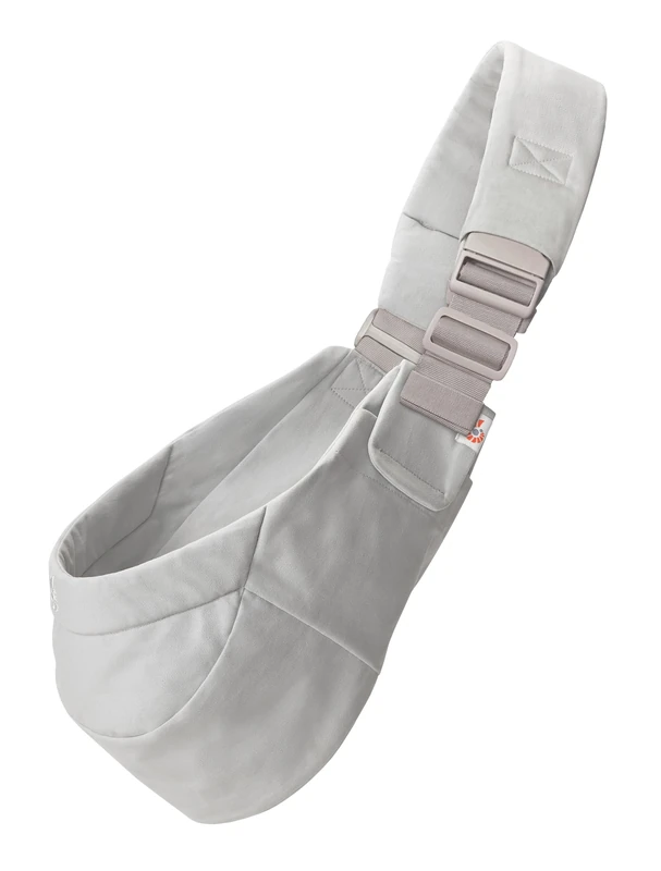 Ergobaby Upsie Sling Baby Hip Carrier, Ergonomic Hip Carrier for Babies and Toddlers from 6 Months (7.7-20.4 kg), Spontaneous Switching Between Walking and Being Carried, Pearl Grey