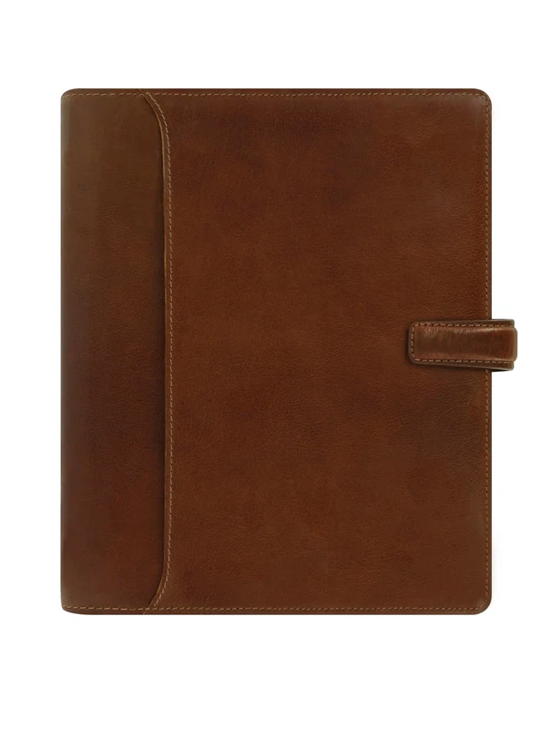 Filofax Lockwood A5 Leather Organiser - Cognac
