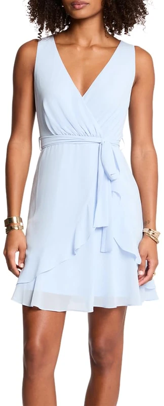 Morgan Short wrap Dress, Oxygen M, 12