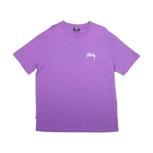 Stussy Pre-Loved Back Dice T-Shirt Purple