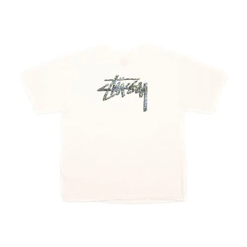 Stussy Pre-Loved Bit Stock T-Shirt White