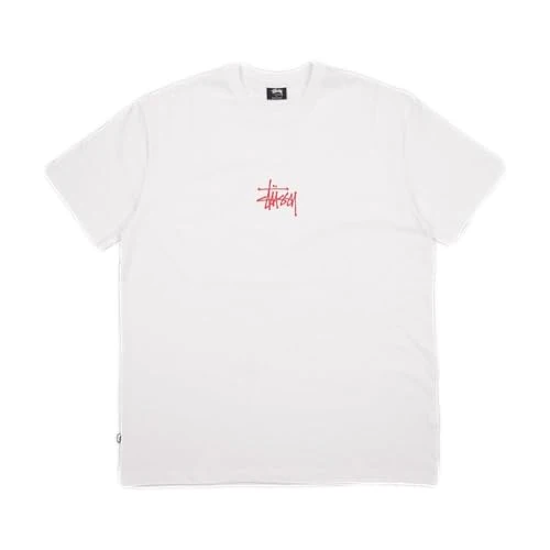 Stussy Pre-Loved Dragon T-Shirt White
