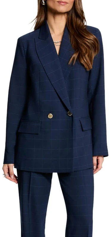 Morgan Women's 261-vnaty.f Blazer, Navy M, 12