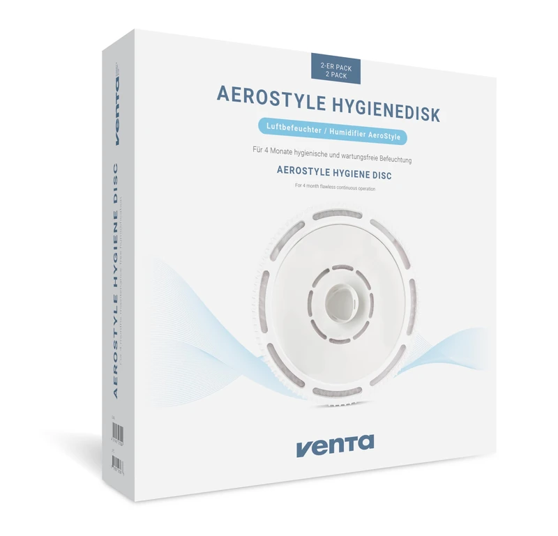 VENTA AeroStyle Hygienedisk Set of 2 Accessories for Aerostyle LW73 and LW74 - Image 1