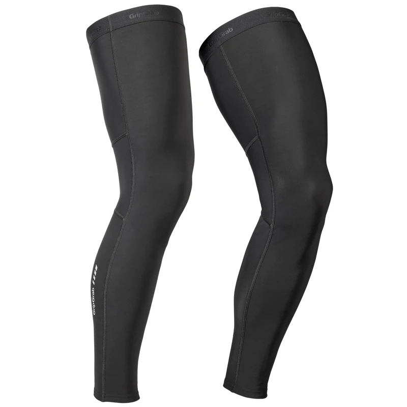 GripGrab PACR Winter Cycling Leg Warmers Thermal Cold Weather Road Gravel Mountain Bike Leg Sleeves Warm Fleece Anti-Slip