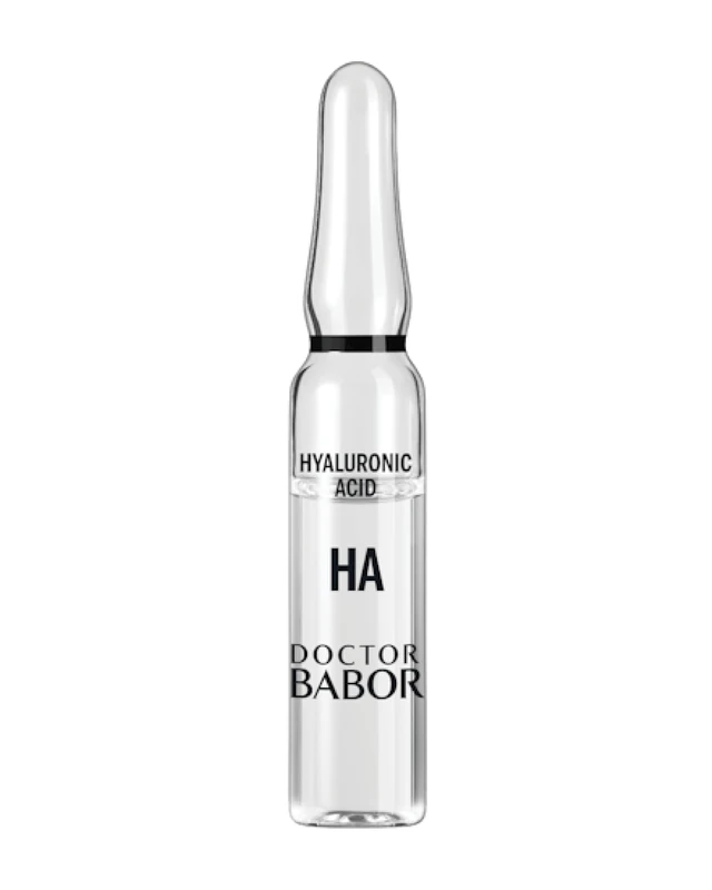 DOCTOR BABOR 10D Hyaluronic Acid Ampoule Serum Concentrate| Intensive moisturiser with 10 types of hyaluronic acid for a radiant complexion | serum for all skin types | vegan | 7x2ml