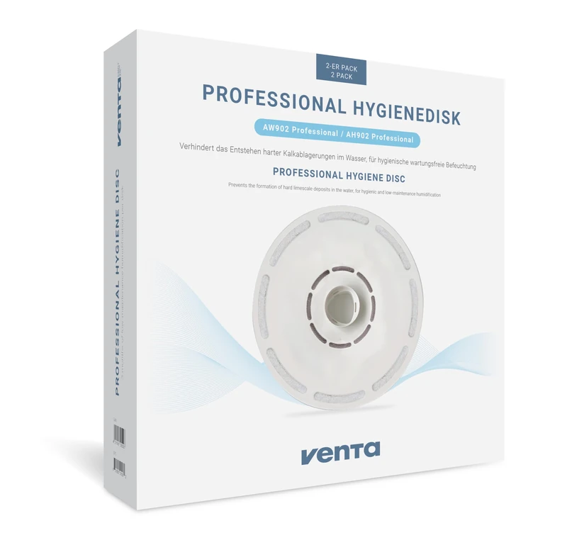 VENTA Professional Hygienedisk Set of 2 Accessories for Professional AW902 and AH902