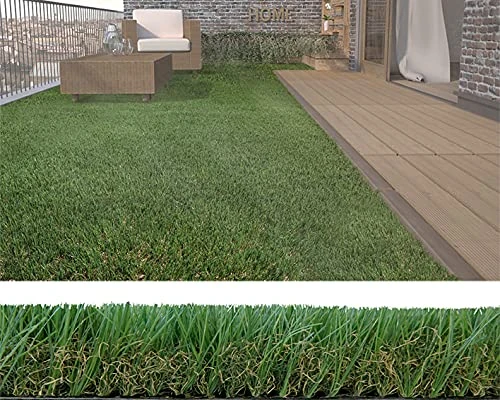 Artificial Grass - Grass, Fibre Type, with Natural Appearance, Durable and Weather-Resistant, Ideal for Outdoors. - Image 1