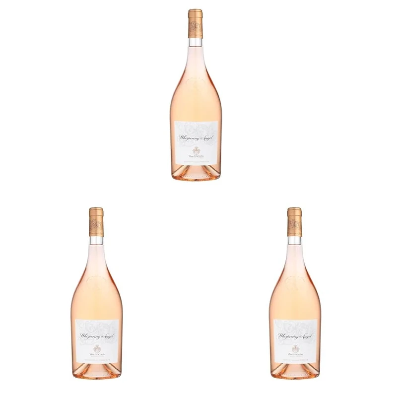 Whispering Angel by Caves d'Esclans, Côtes de Provence Rosé, Magnum, 150cl (Pack of 3)