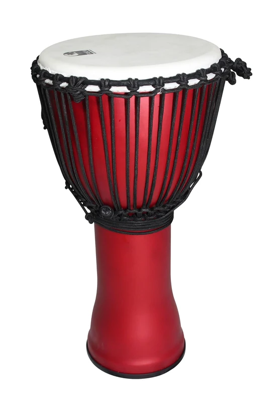 Toca Freestyle Rope Tuned Djembe Matte Racing Red 10" SFDJ-10RR