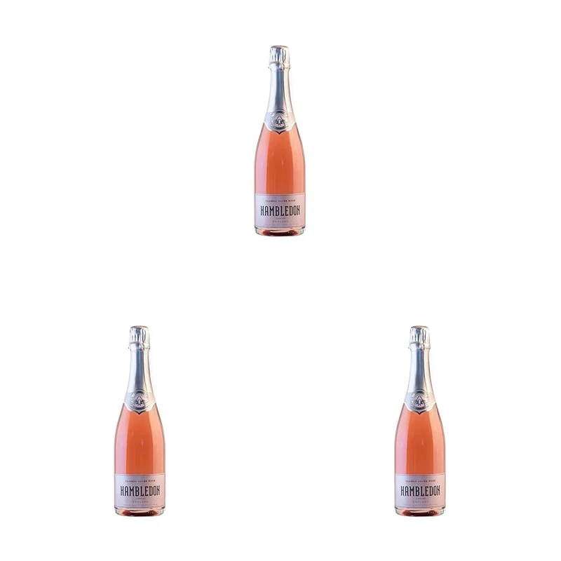 Hambledon Classic Cuvee Rose English Sparkling Wine | 75 cl (Pack of 3)