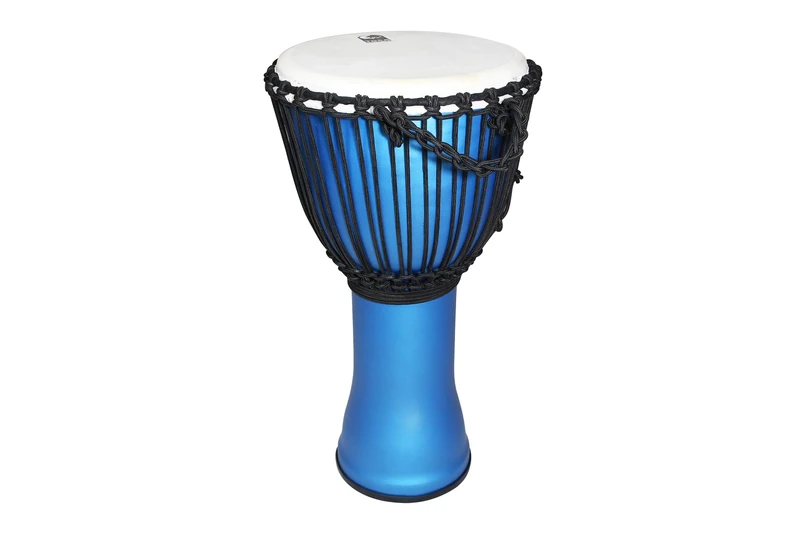 Toca Freestyle Rope Tuned Djembe Matte Ocean Blue 12" SFDJ-12OB