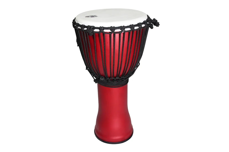 Toca Freestyle Rope Tuned Djembe Matte Racing Red 12" SFDJ-12RR