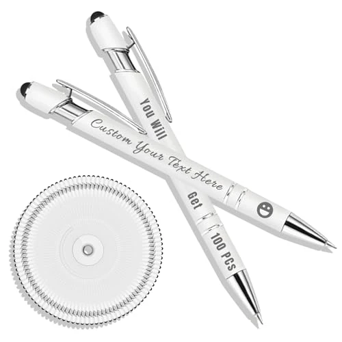 Generic Laser Engraved Metallic Ballpoint Pen - Personalized Gift #038