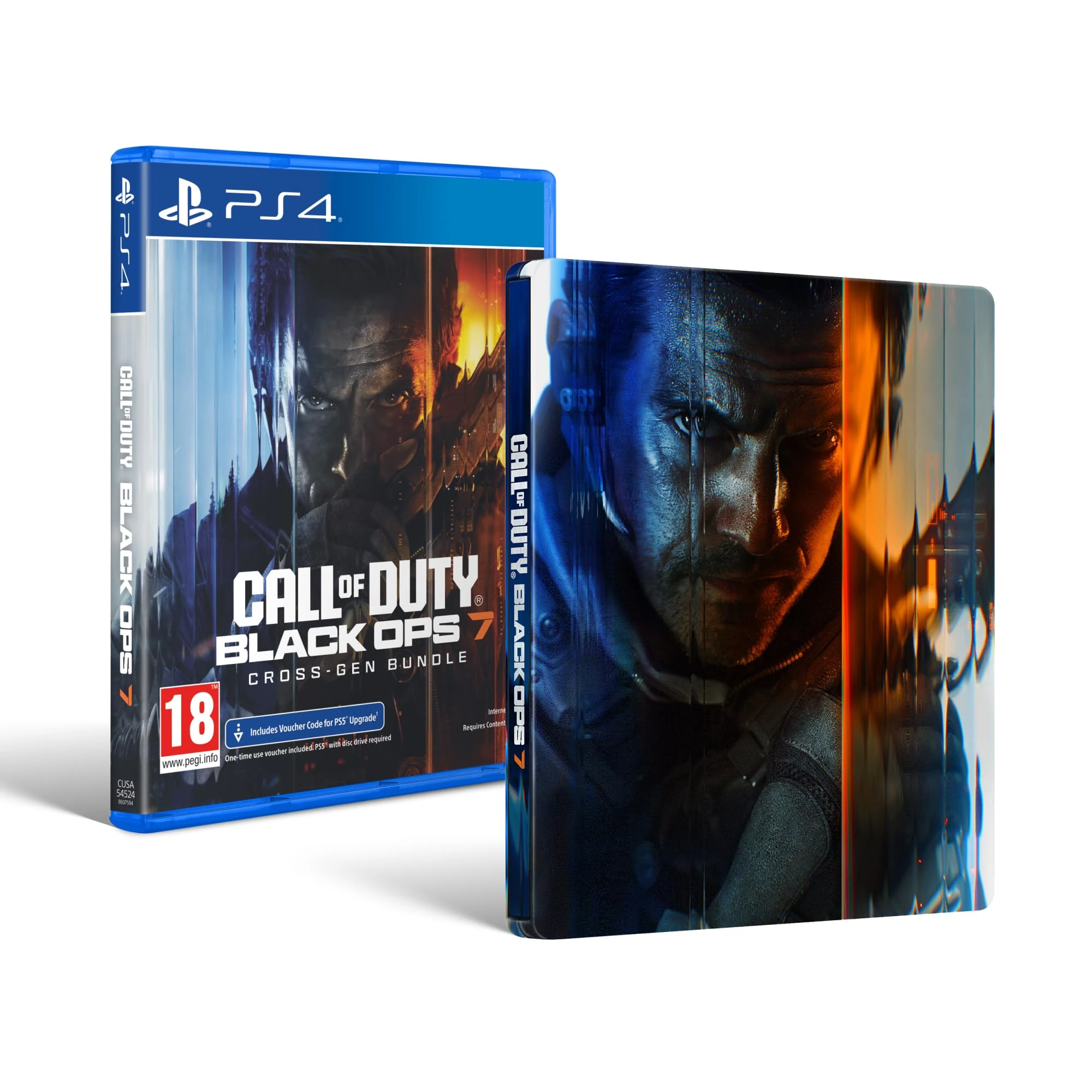 Call of Duty®: Black Ops 7 + SteelBook - Cross-Gen Bundle - PlayStation 4 and PlayStation 5 (Amazon UK Exclusive)