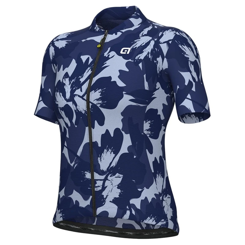Alé Cycling Women's Pragma Flower Cycling Jersey, Blue, M