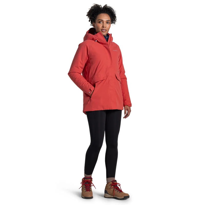 Craghoppers Womens Jkt Caldbeck II Thermal Jacket, Red, 14 UK