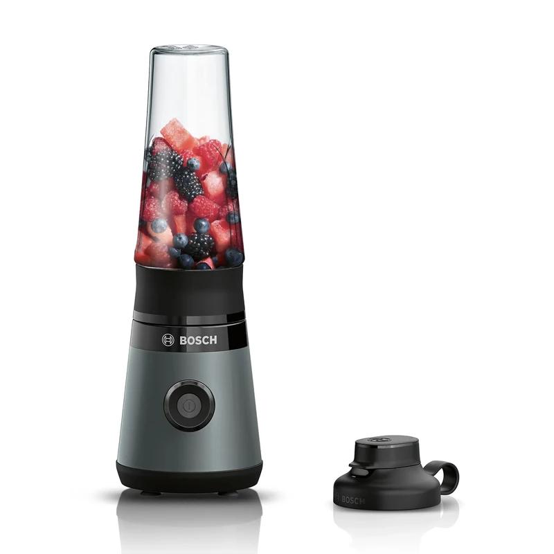 Bosch VitaPower Series 2 MMB2111SG Mini Blender BPA-free ToGo Bottle 450 W Silver Stainless Steel