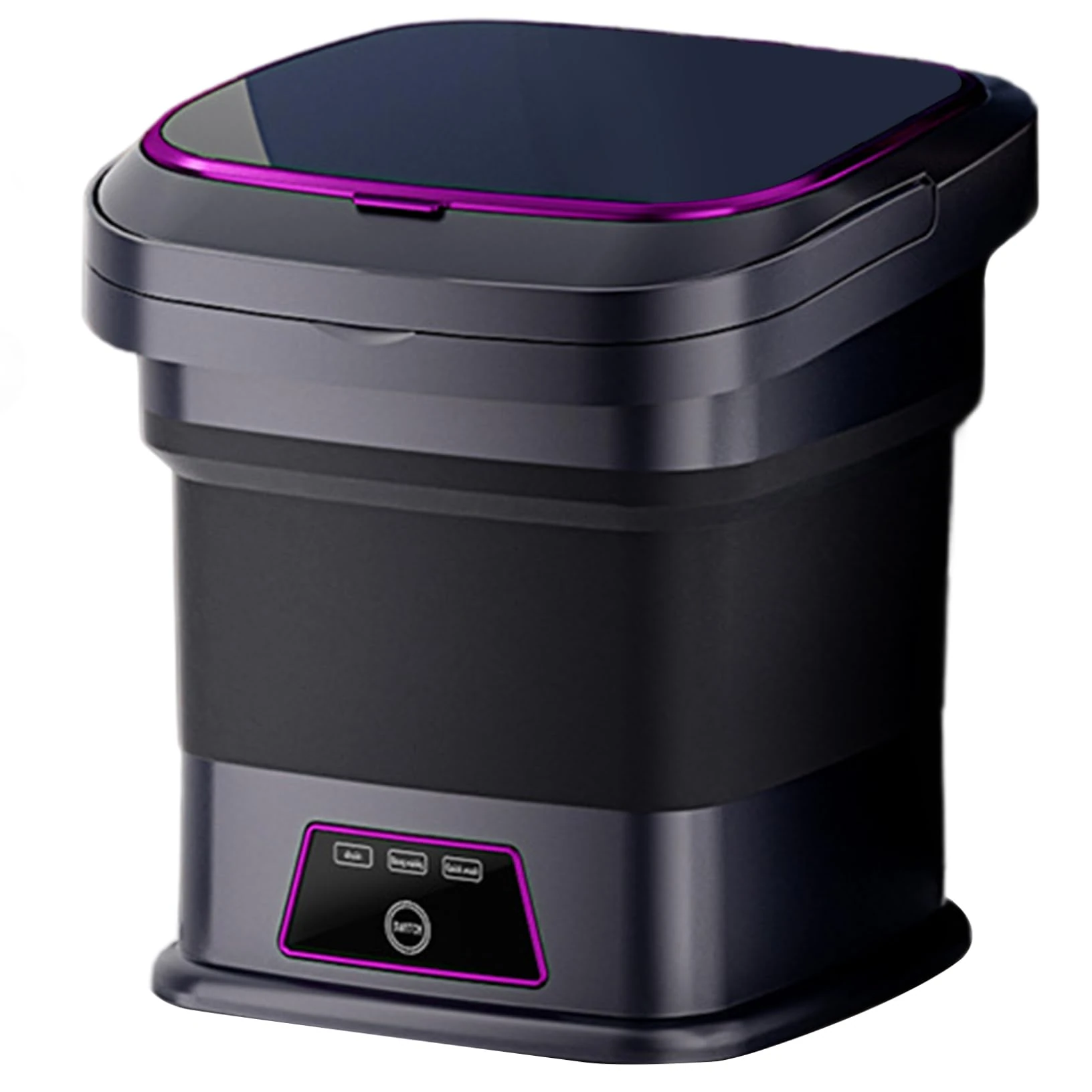 Rachlicy Portable Washer 13L 3 Modes Foldable Mini Washing Machine with Drain Pipe Handle Small Laundry Machine for Underwear Socks Baby Clothes