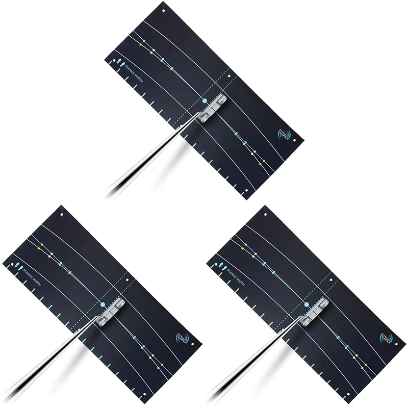 ME AND MY GOLF Stroke Trainer - Putting Arc and Aim Target - Includes Instructional Training Videos, Black (Pack of 3)