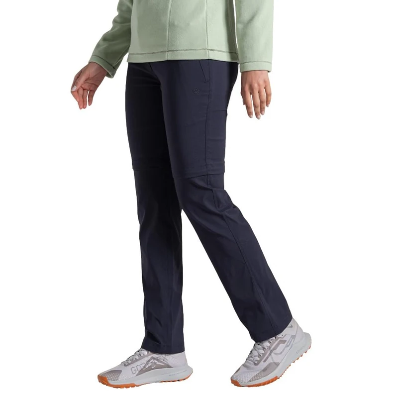 Craghoppers Womens Kiwi Pro III Convertible Walking Trousers Anti-Insect Stretch Hiking Shorts