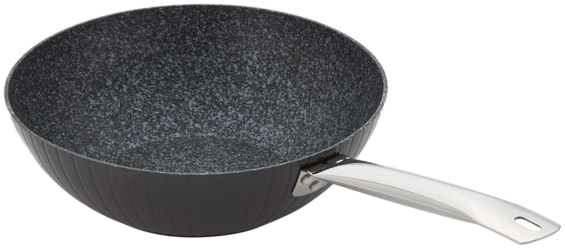 Judge Evertough 28cm Wok – Durable Hard Anodised Aluminium with 6-Layer Non-Stick Coating