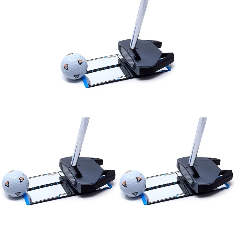 ME AND MY GOLF Mini-max Mini Max Golf Training Mirrors, Mirror Set, Silver, One Size UK (Pack of 3)