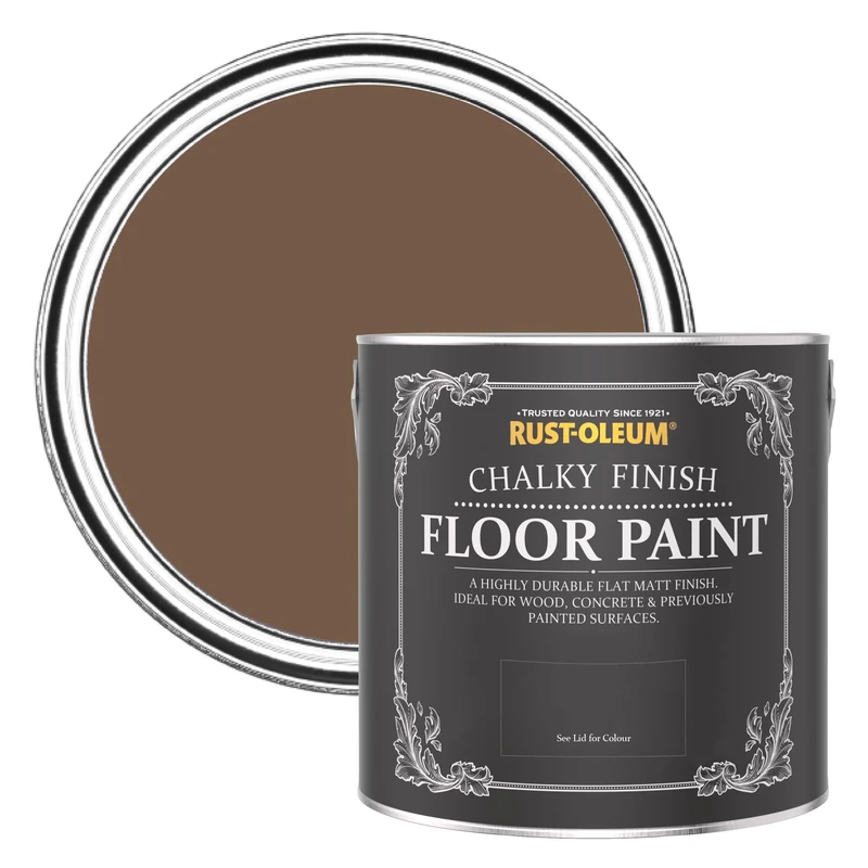 Rust-Oleum Scratch-Resistant Floor Paint in Chalky Finish - Chester 2.5L