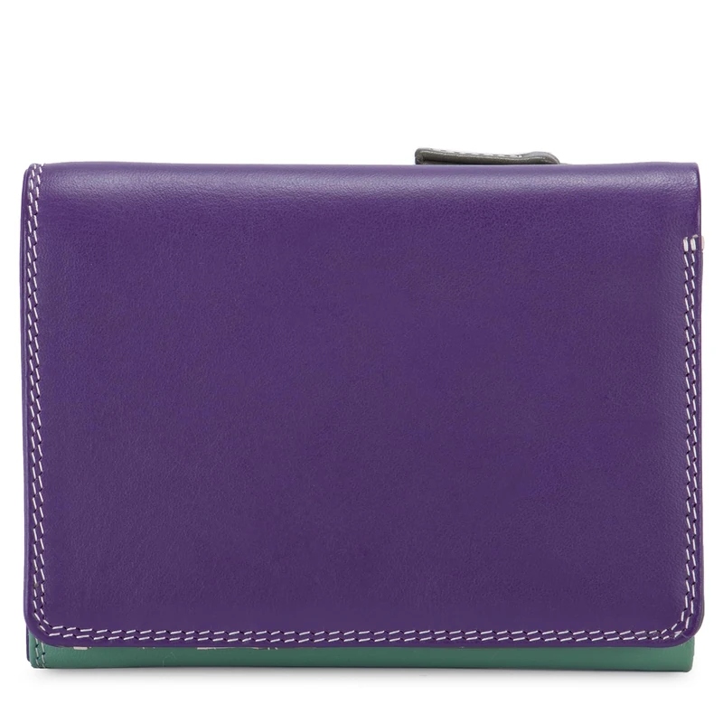 MYWALIT Medium Tri-Fold Wallet, Travel Accessory-Wallet Unisex Adult, Orchid, 1