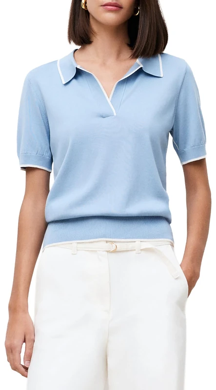 Caroll Women's Sweater, Soft Chambray, S