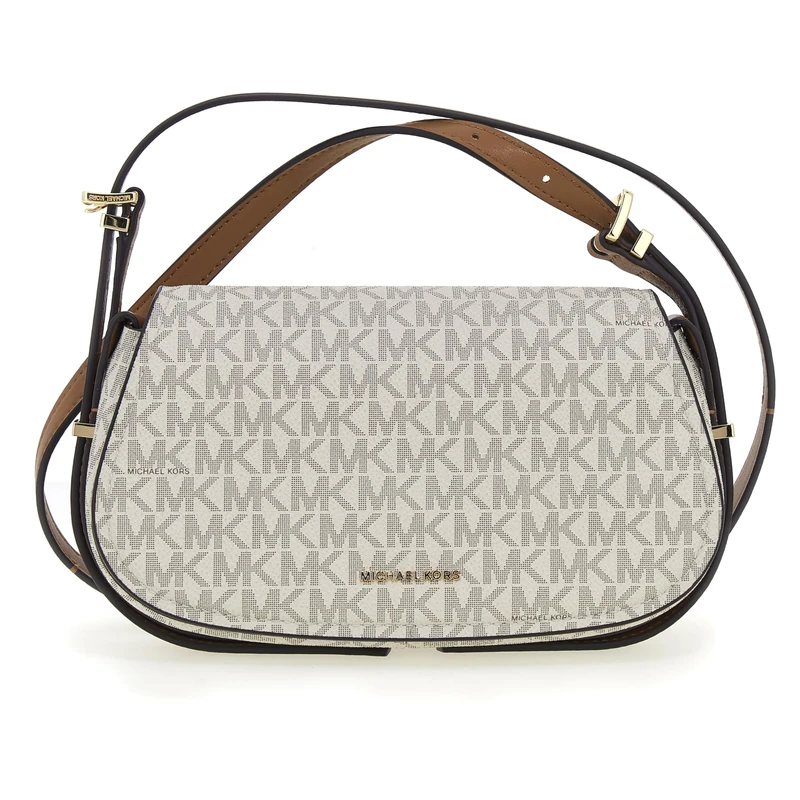 Michael Kors SM FLAP XBODY VANILLA/ACRN