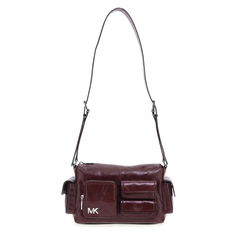 Michael Kors MD PCKT SHLDR OXBLOOD - Image 1