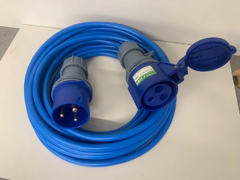 16A 3-Pin Single Phase Extension Lead 10m 240V IP44 Arctic Flex PVC 4.0mm² Heavy Duty Cable – PAT Tested 10 metre