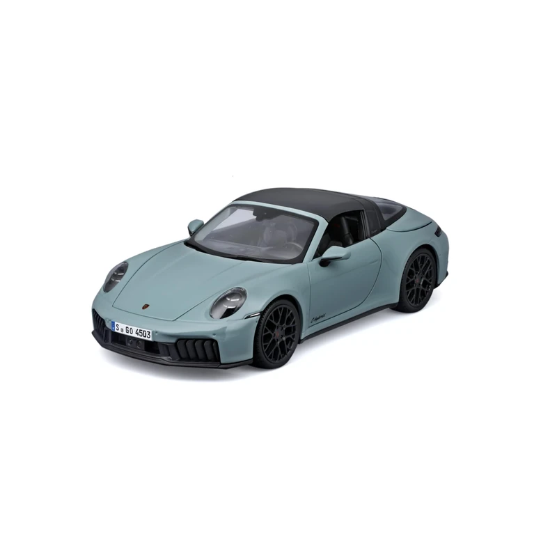 Maisto - Porsche 911 Targa 4 GTS Hybrid 2025, Scale 1:18, Diecast Model with 4 Openings (Doors, Bonnet, Boot), Officially Licensed Porsche, Detailed Features, Random Assortment, Age 3+ Years