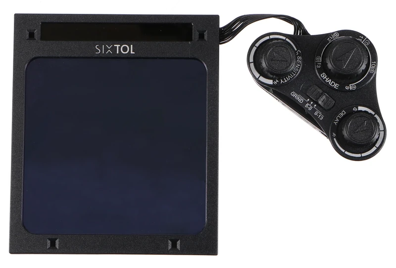 SIXTOL Solar Automatic Darkening Welding Mask Pro View Welding Mask Replacement Part Grinding Function Wide Shade 5-9/9-13 Welding Filter for TIG MIG ARC