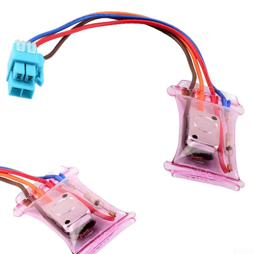 Replacement Refrigerator Defrost Thermostat 4 Wire Bimetallic 7 Degrees for Frost Prevention and Consistent Temperature Control