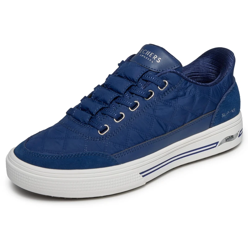 Skechers Women's Arcade Cozy Fit Cuddle Steps, Navy, 6 UK
