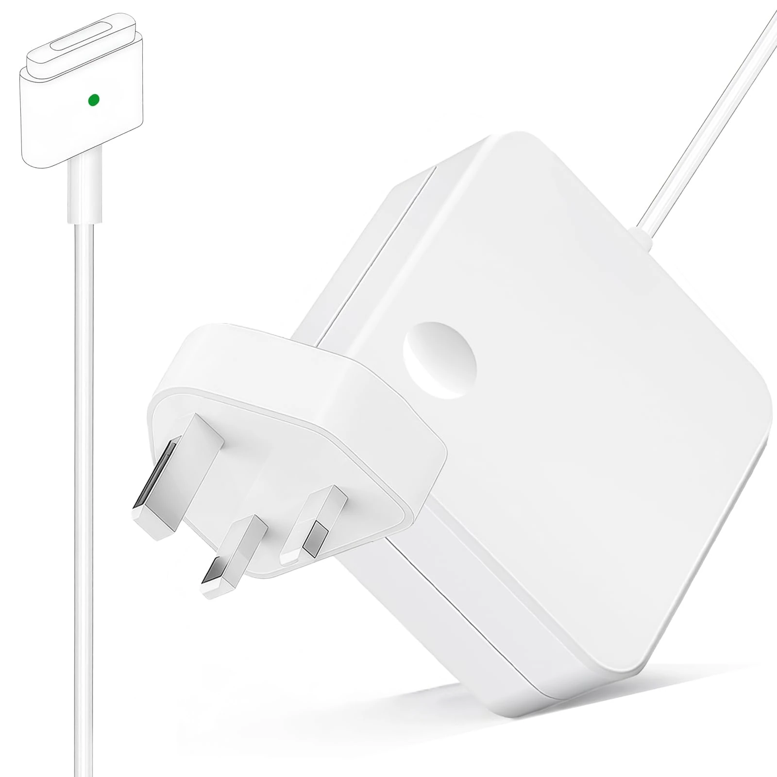 bokilino 45W T-Tip Charger/Power Adapter, Fast Charging & Overheat Protection, Universal Laptop Charger for MacBook Air 11&13 Inch (2012-2017), Suitable for A1435, A1436, A1465, A1466 Models.