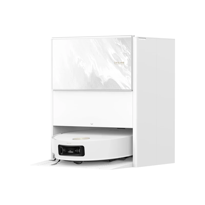 dreame Aqua10 Ultra Track Complete Robot Vacuum with Mop, 25,000Pa, 45°C Mopping, 6cm Obstacle Clearing, Auto-Empty, Mop Self-Cleaning, 100% Detangling, Avoids 240+ Objects, Direct, Voice Control