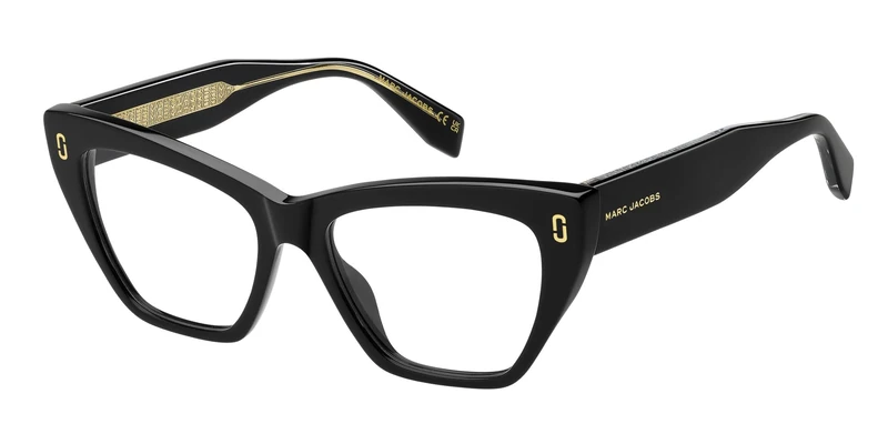MARC JACOBS MJ 1129 Glasses, Black, Standard Unisex Adult